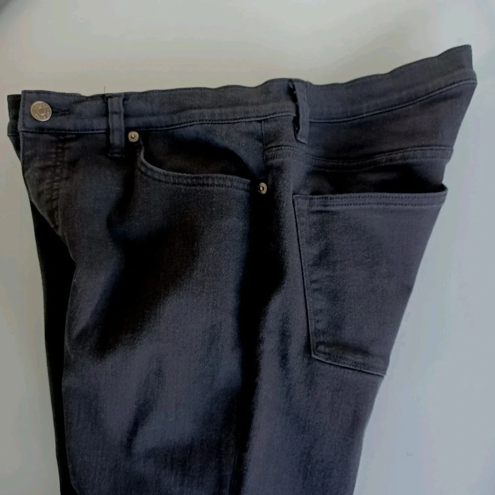 LRL Ralph Lauren Jeans‎ Co Classic Straight Black Denim Women Size 12